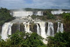 17 Argentina Iguazu Falls From Brazil Narrow Trail